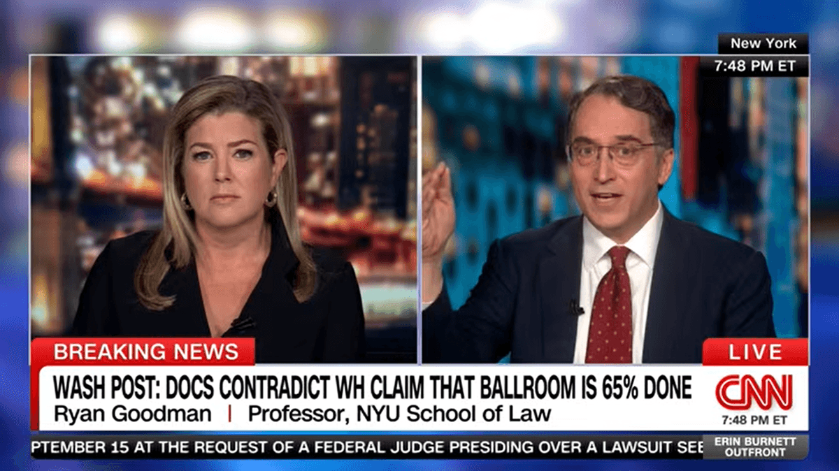 'It's a whopper': Expert amazed as Trump's ballroom claim unravels in court