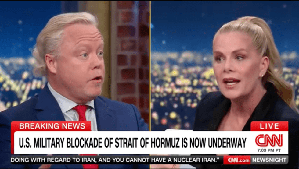 'I'm talking about right now, man!' Analyst snaps at GOP pundit on CNN over Iran blockade