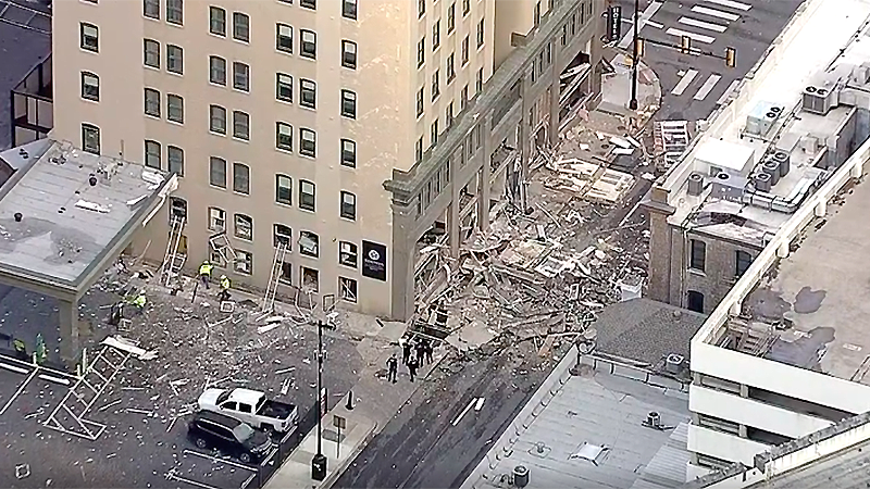 ​​Explosion at Fort Worth hotel