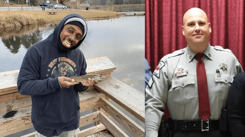 Jason Walker and Deputy Jeffrey Hash