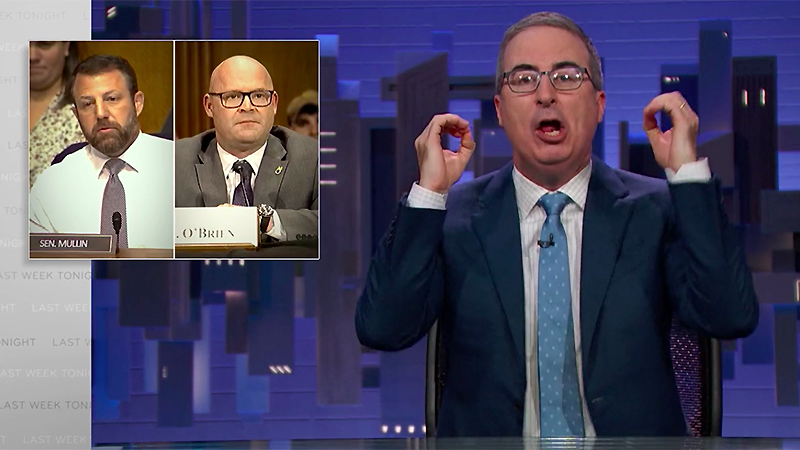 John Oliver Markwayne Mullin Sean O'Brien