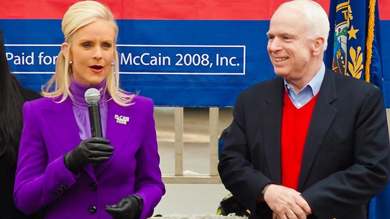 john and cindy mccain 2008