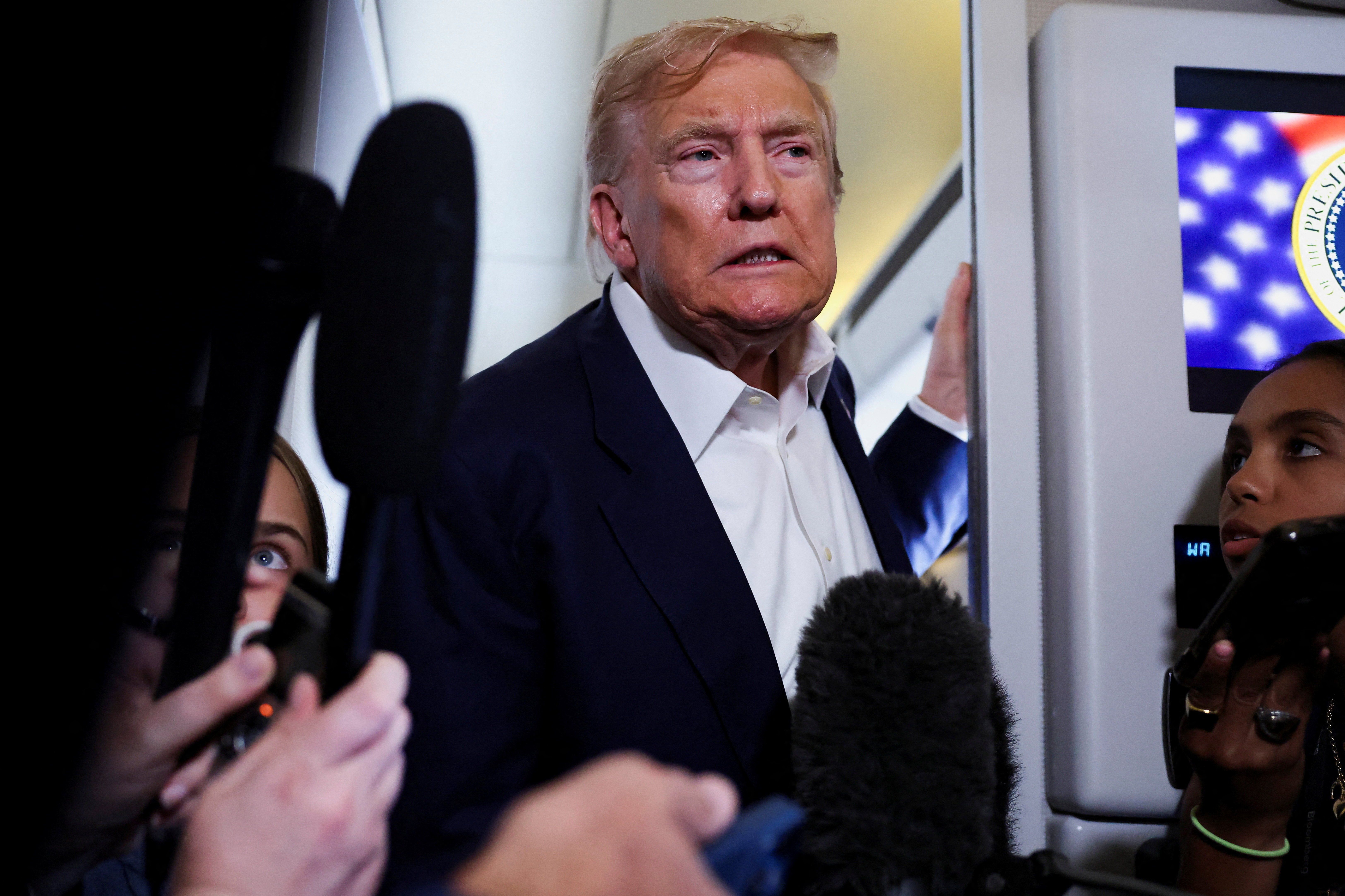 Donald Trump Air Force One