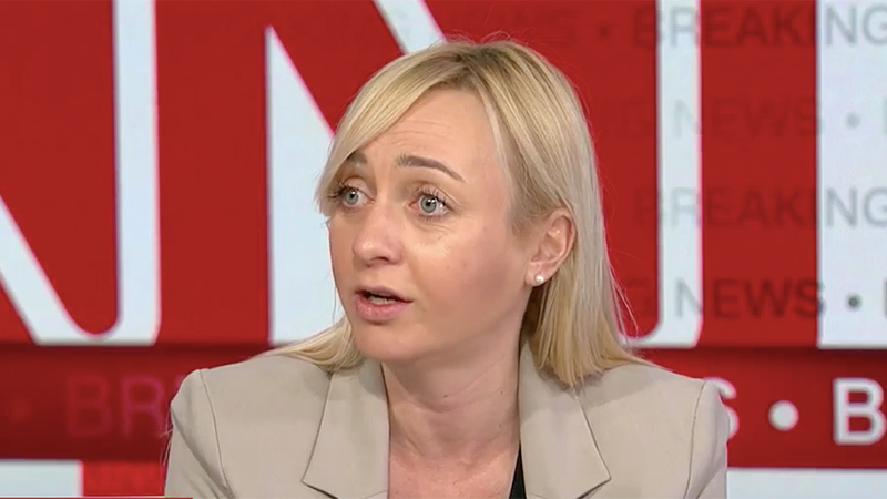 Ukrainian member of Parliment Oleksandra Ustinova