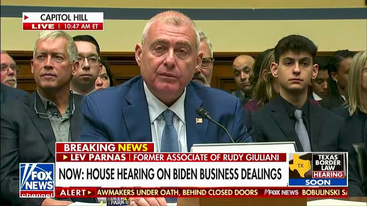 Watch: Fox News cuts off Lev Parnas as soon as he admits Russia is behind Biden smears