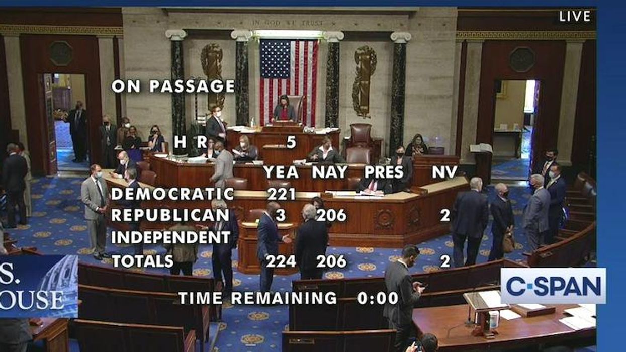 Democrats pass LGBTQ Equality Act with support of just three Republicans