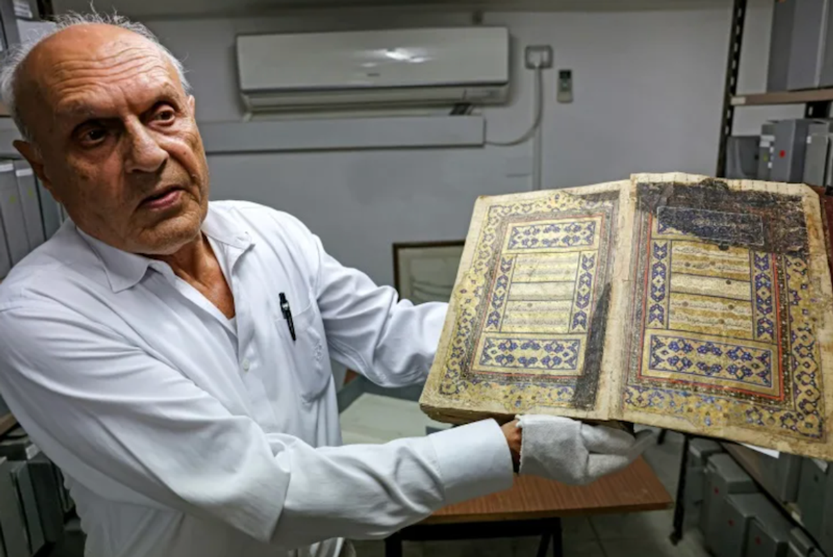 Library restores Palestinian history one manuscript at a time