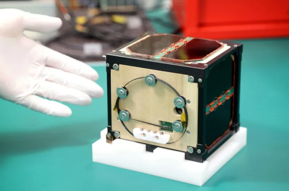 World's first wooden satellite launched into space