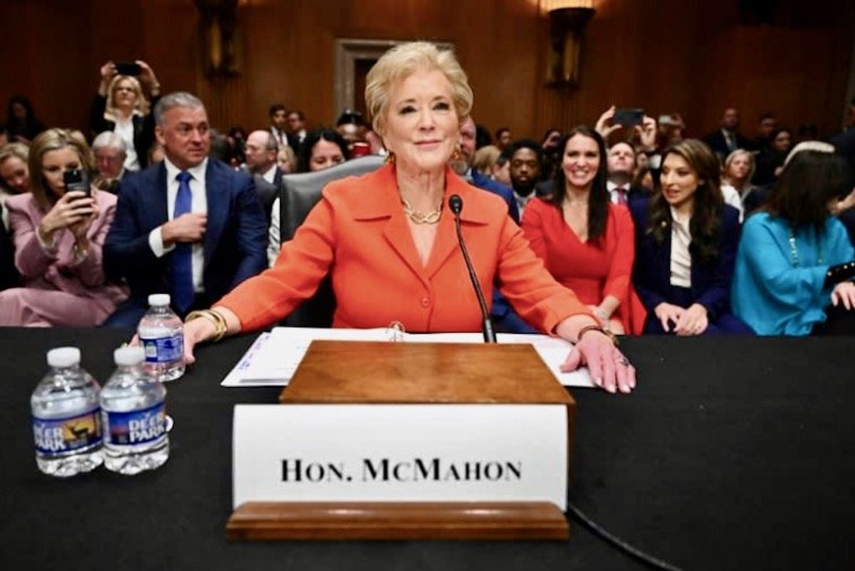 Trump education secretary pick testifies on plans to eliminate department