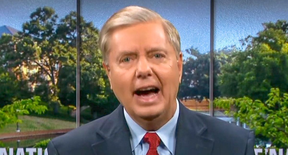 CNN busts Lindsey Graham for hypocritical whining about Democratic 'power grabs'