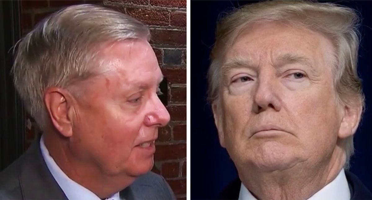 Trump lashes out at 'RINO' Lindsey Graham over Jan. 6 pardons: 'He doesn't know what the hell he's talking about!'