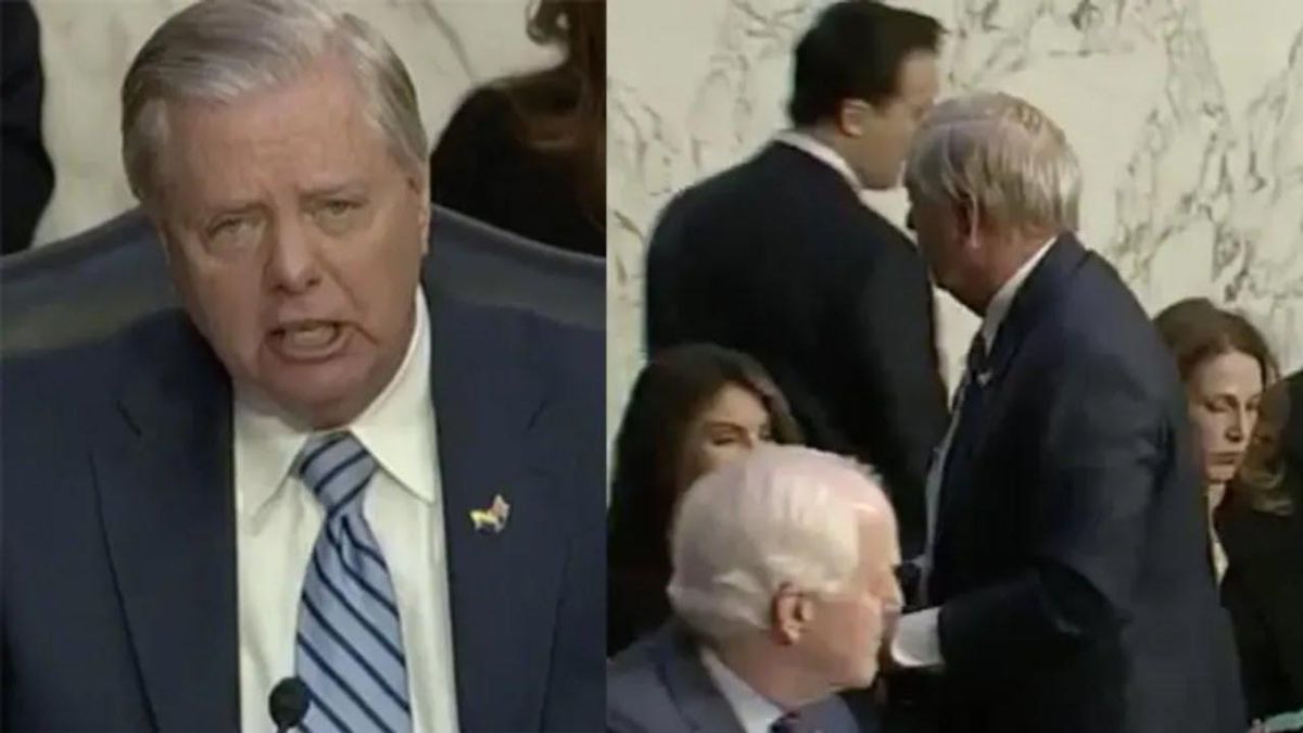 WATCH: Lindsey Graham storms out of Supreme Court hearing after meltdown on chairman Durbin