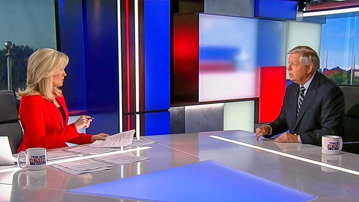 Lindsey Graham threatens 'revolt' in abortion tantrum on Fox News