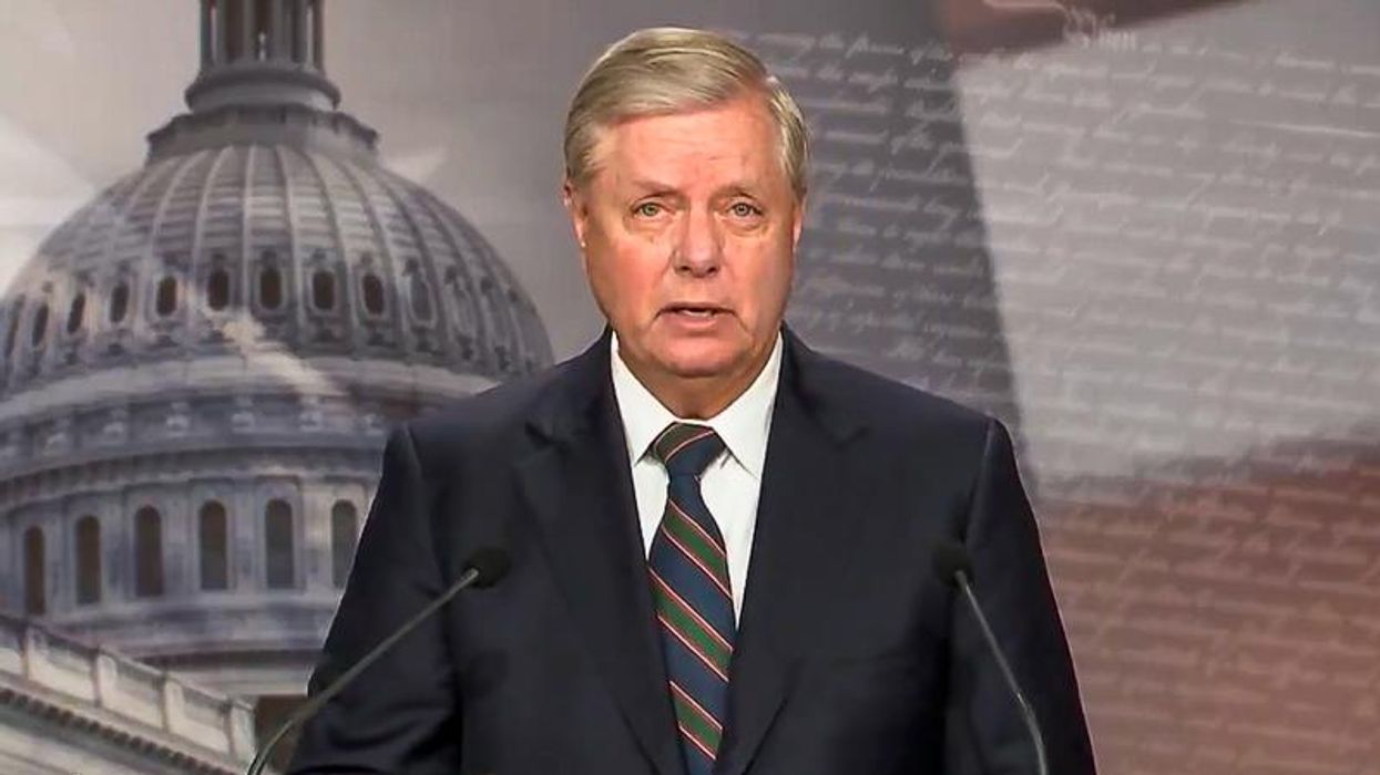 Lindsey Graham said the 'not guilty vote is growing' after Trump impeachment case — and Twitter let him have it