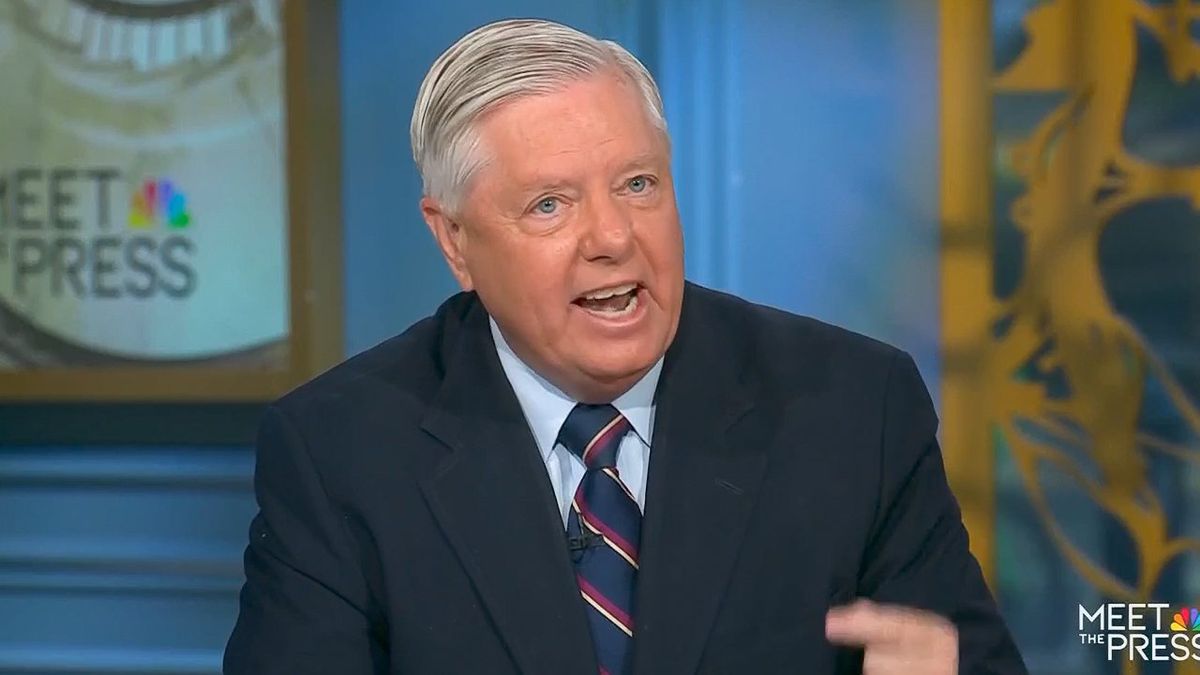 'What the hell?' Lindsey Graham melts down after general calls Trump 'fascist to the core'