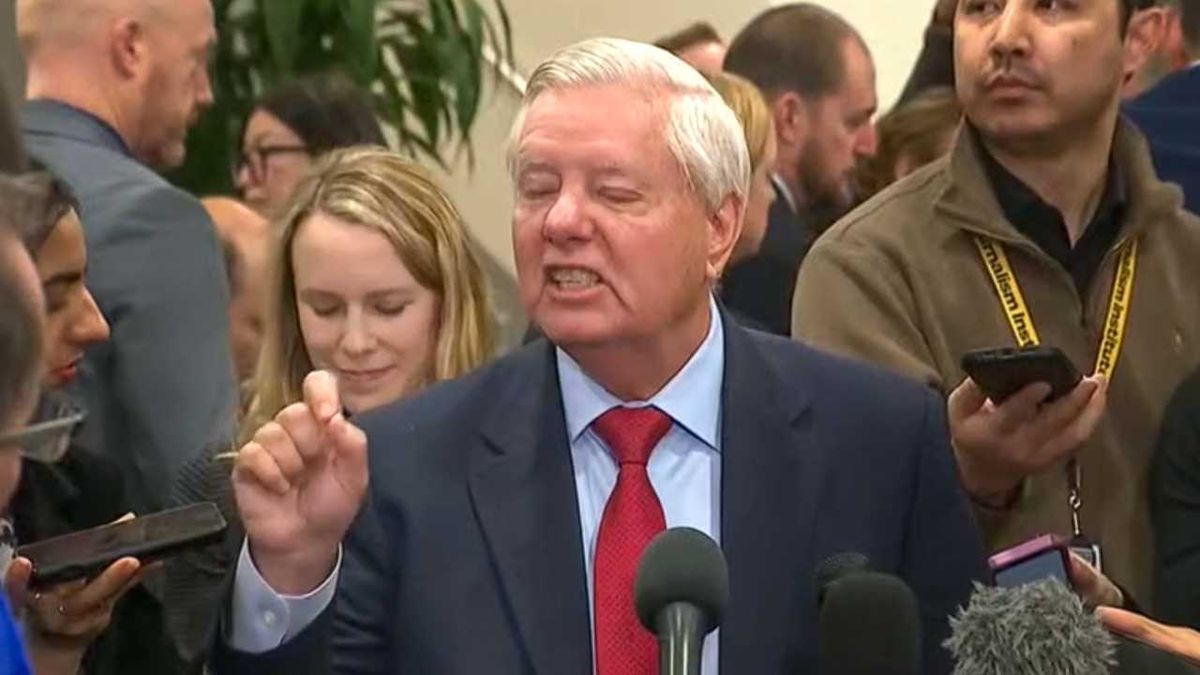 'This friggin' video!' Lindsey Graham loses it as reporters press on Trump's boat strikes