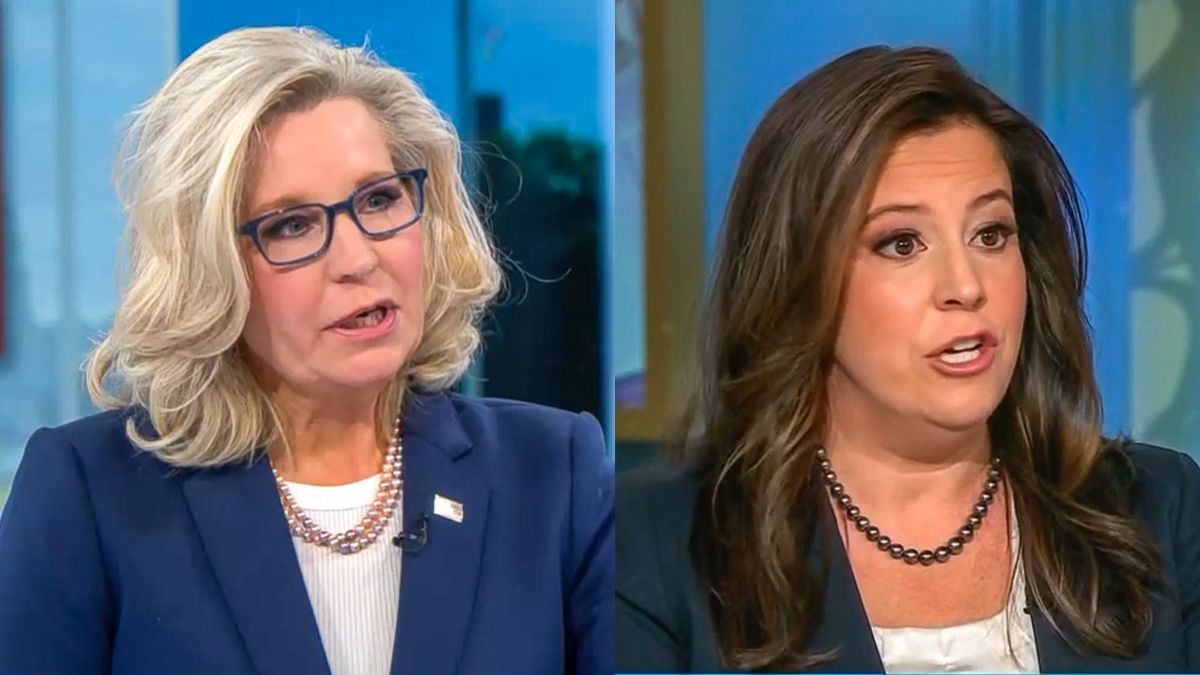 Liz Cheney unloads on 'disgraceful' Elise Stefanik for calling Jan. 6 rioters 'hostages'