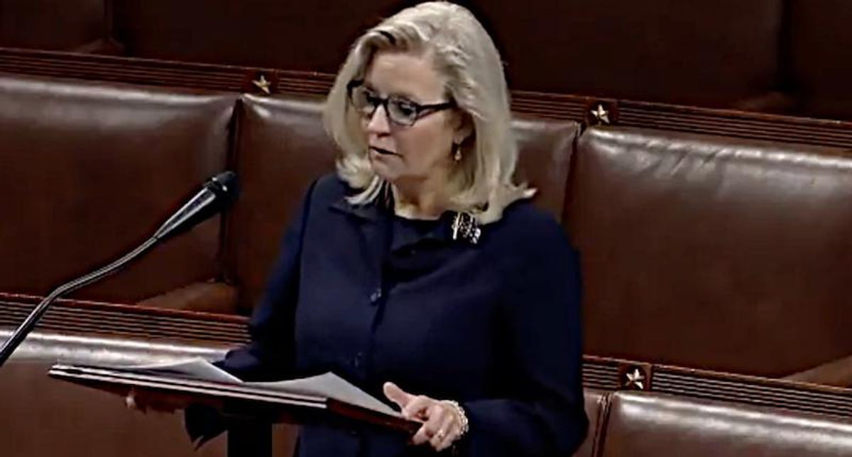 Liz Cheney expelled from House GOP leadership minutes after she warned against being ‘complicit’ with Trump