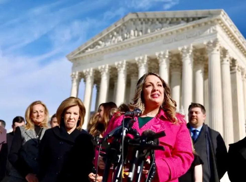 US Supreme Court hears case pitting free speech against LGBTQ rights