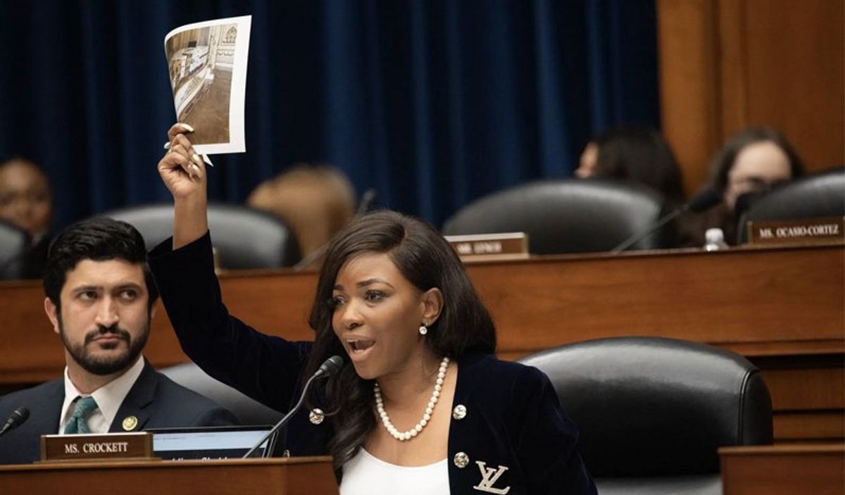 Jasmine Crockett's 'attack' on right-wing reporter under review: Trump DOJ official