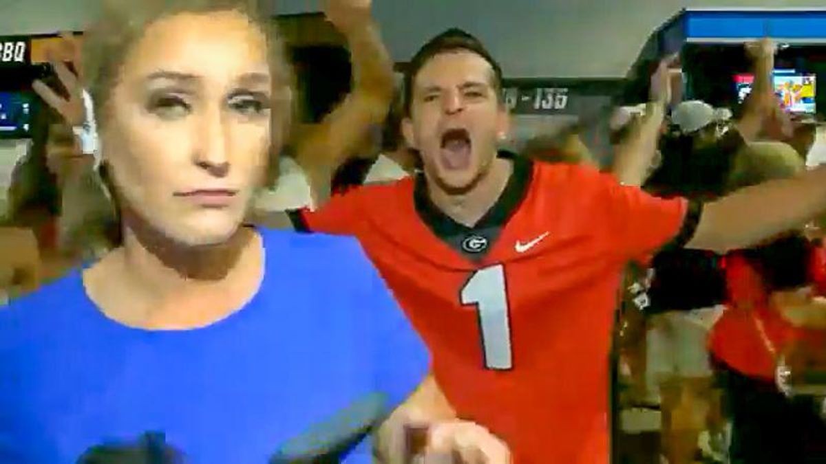 Georgia sports reporter shares video of fans who 'violated' her on camera