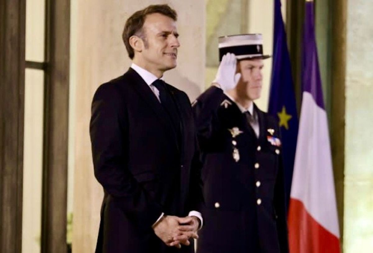 Macron says ready to respond to any U.S. tariffs on Europe