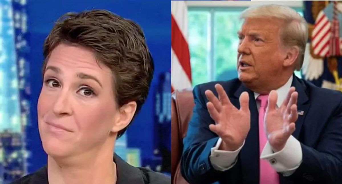 Maddow: 'When you command people to protest for you and they don’t, what does that say about you?'