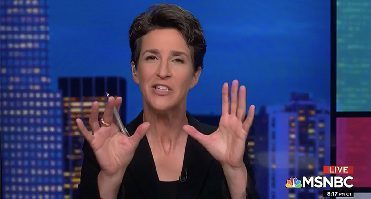 Rachel Maddow: The GOP is a complete dumpster fire and Democrats are just trying to govern