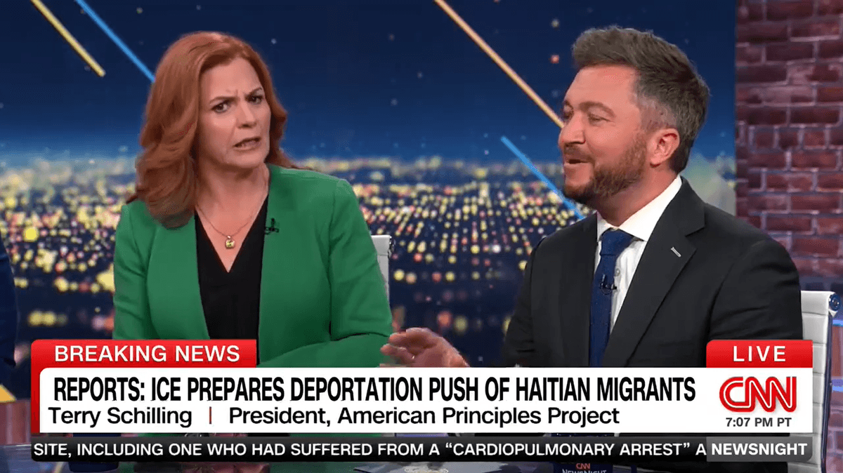 'Really?': CNN panel wipes smirk off MAGA pundit's face after defending Trump crackdown