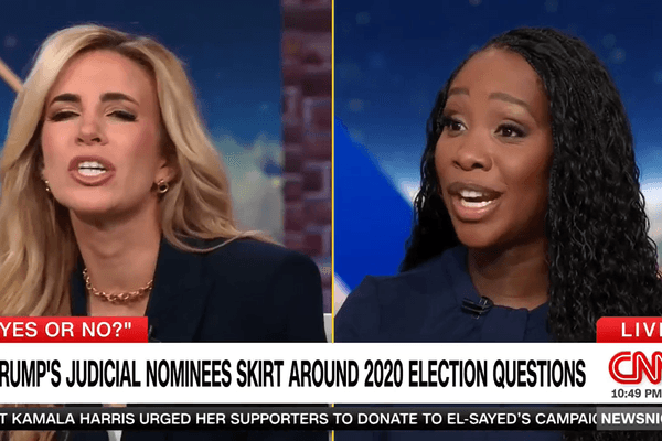 'That's what's cringe?' Laughter erupts as MAGA pundit reveals her real target