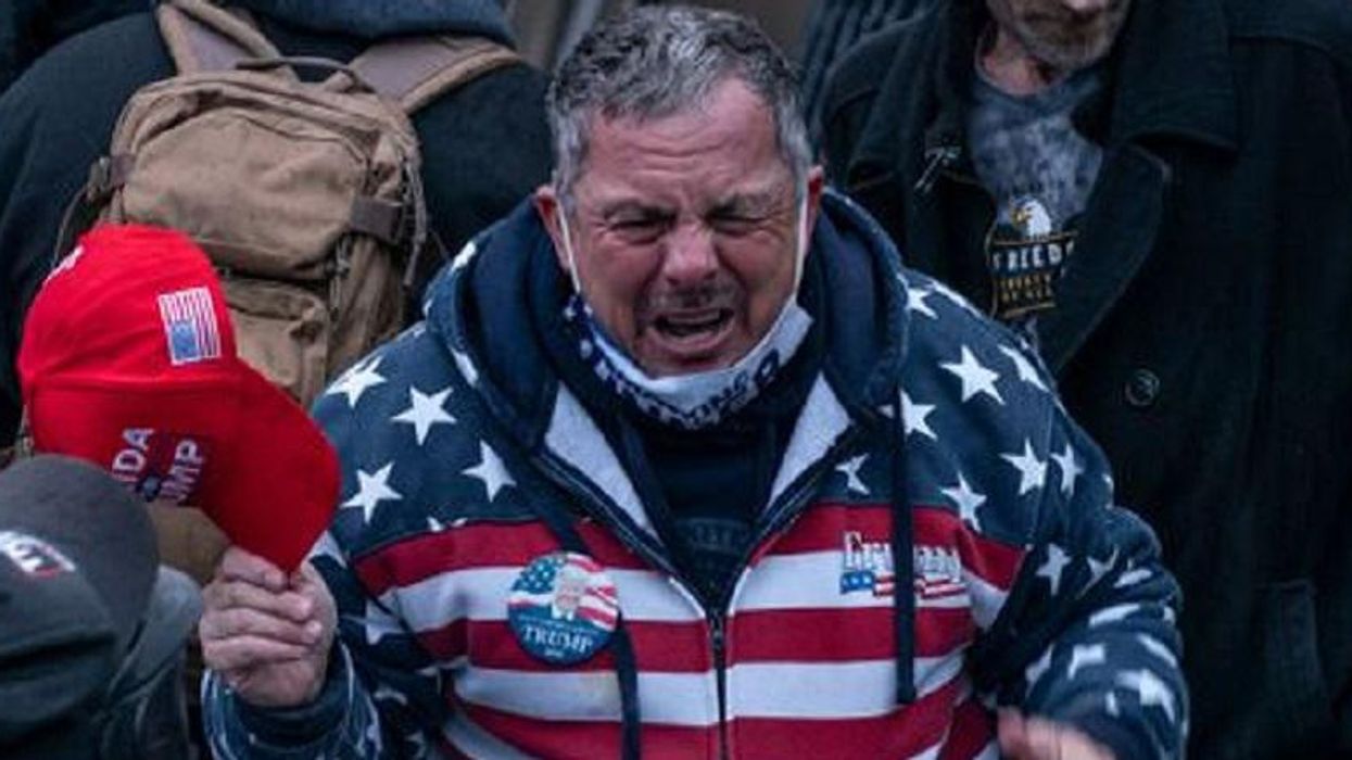 Capitol rioter breaks down in tears as he pleads guilty to felony assault on law enforcement
