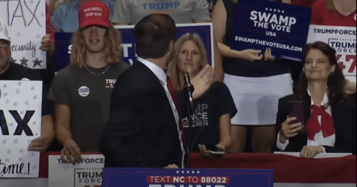 'Knew I'd get asked this': MAGA fans boo as Vance asked about embattled gov candidate