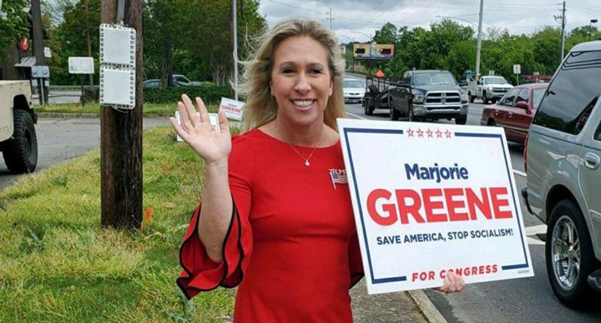 Marjorie Taylor Greene quickly deletes obscene Twitter attack on 'feckless' Kevin McCarthy