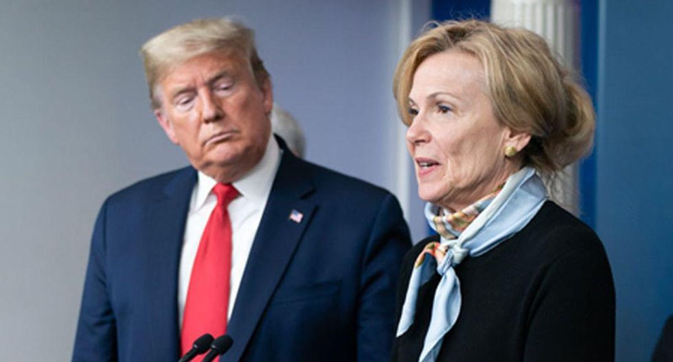 Dr. Birx claims she was censored by the White House out of fears Trump might see her telling the truth on TV