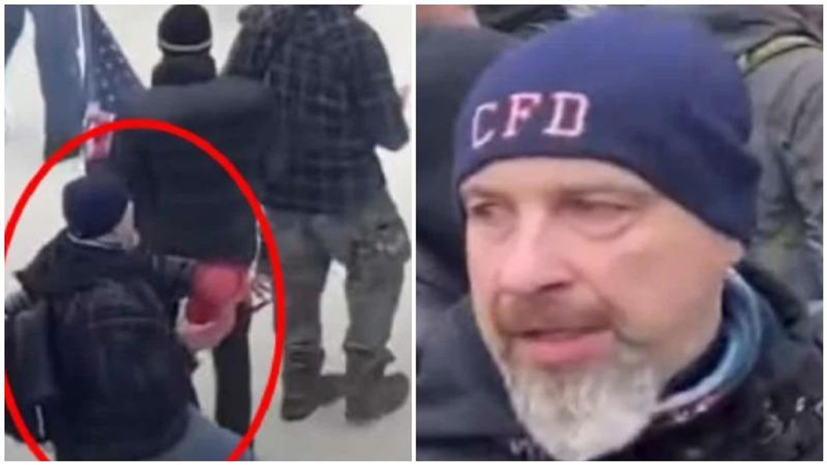 Ex-firefighter sentenced to 52 months for attacking police with fire extinguisher on Jan. 6