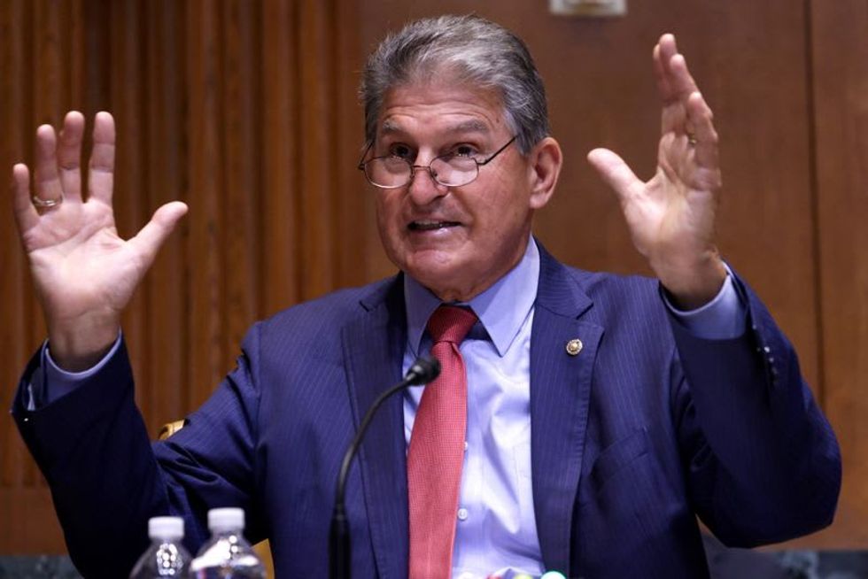 Bank predicts American GDP will go down because Joe Manchin killed the human infrastructure plan