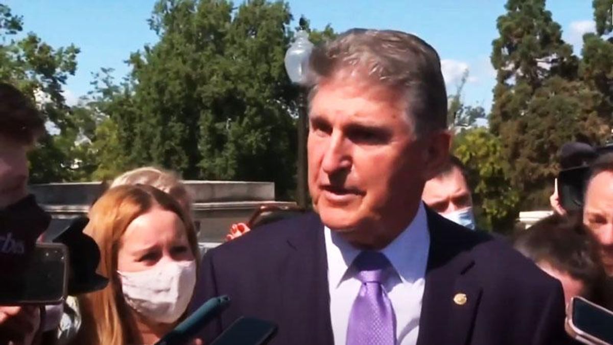 Critics slam Manchin for invoking 'brutal fiscal reality' to defend tanking of Biden agenda