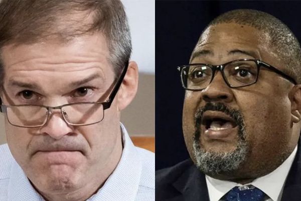Trump DA Alvin Bragg celebrates as Jim Jordan fumes over YouTube's gun mod crackdown