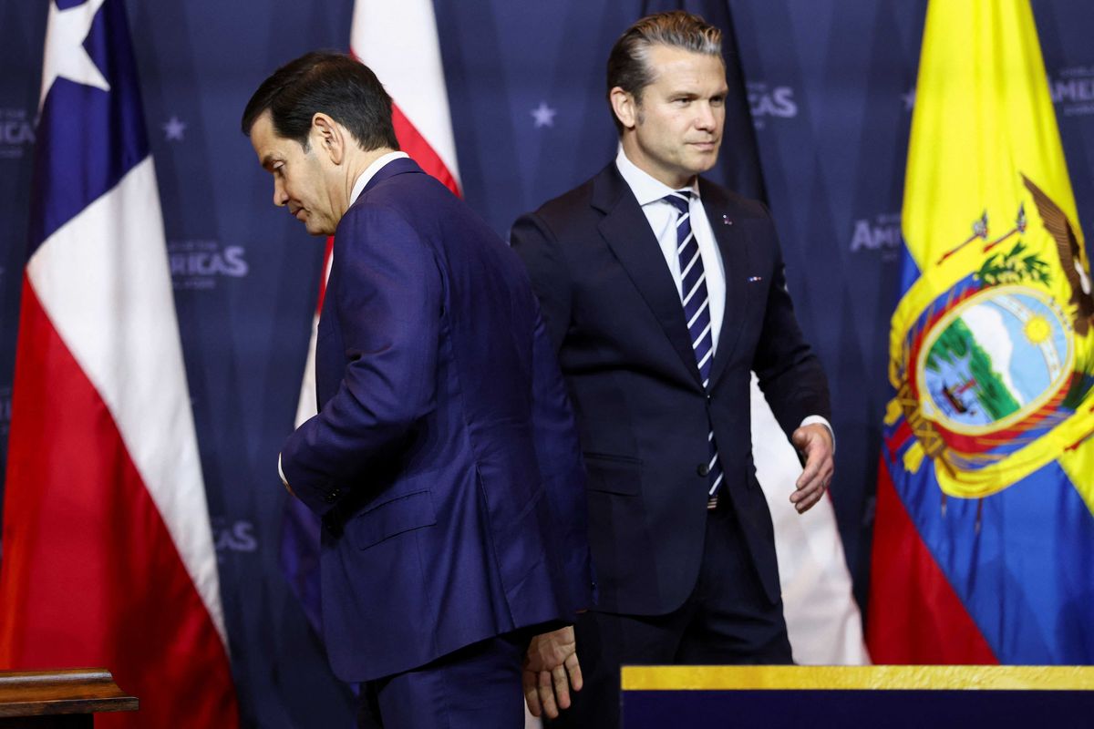 Marco Rubio and Pete Hegseth