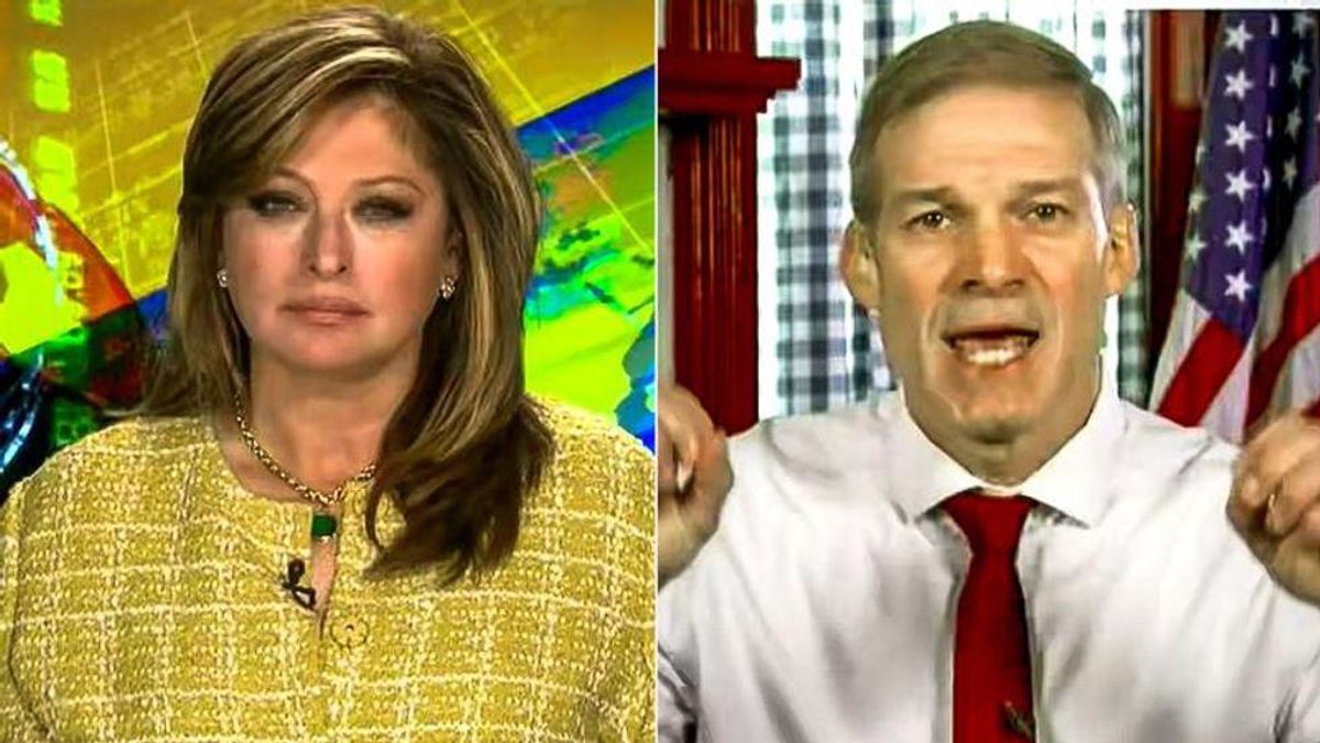 'Where's the accountability?': Fox's Bartiromo snaps at Jim Jordan because Trump's border wall isn't getting infrastructure money