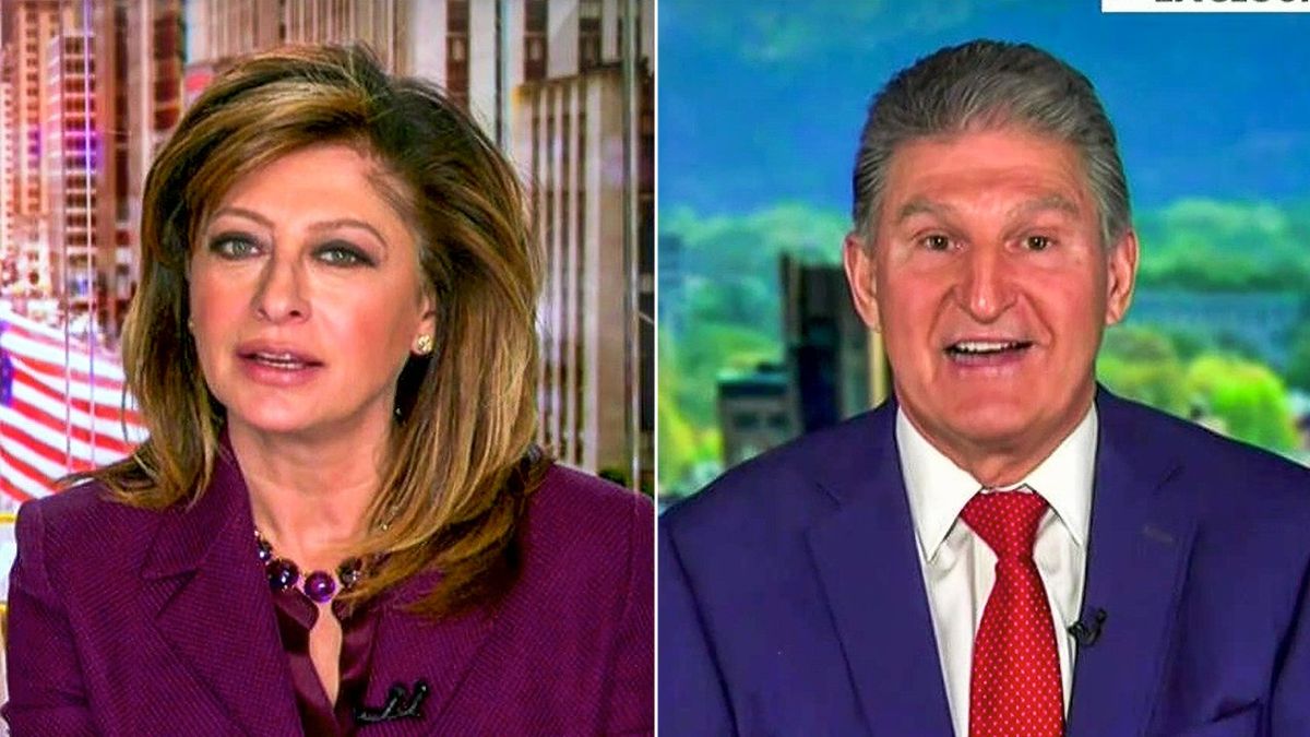 'I identify as an American': Joe Manchin refuses to call himself a Democrat on Fox News