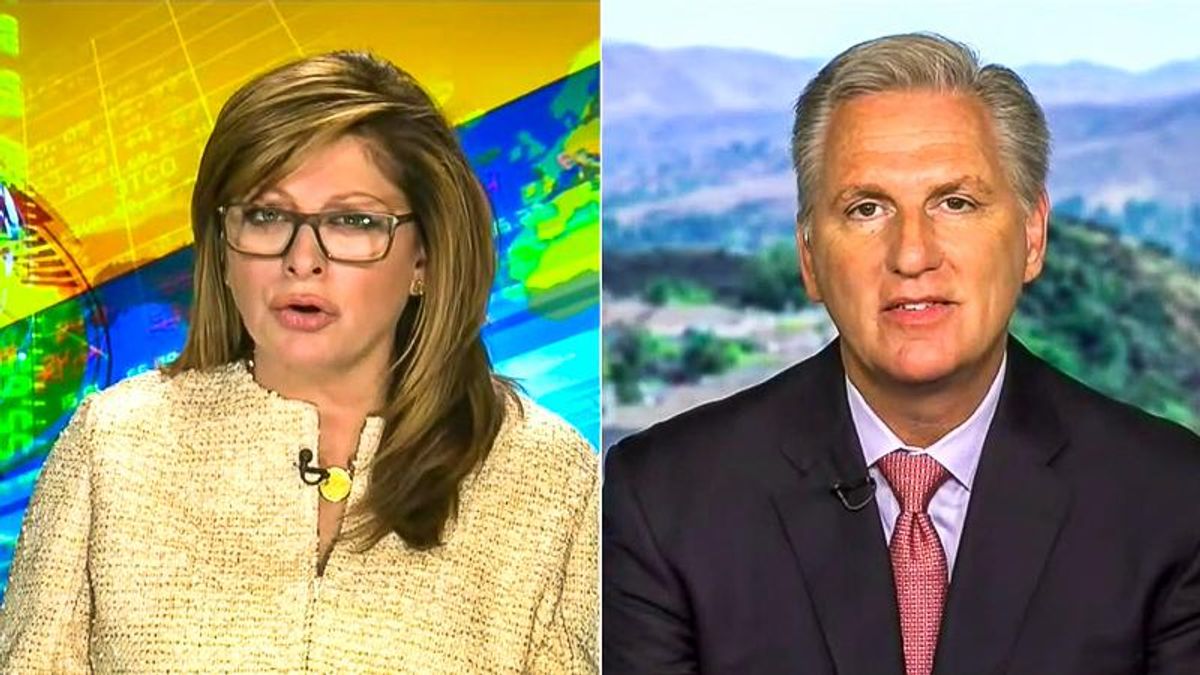 Maria Bartiromo and Kevin McCarthy bash Liz Cheney: 'She's unable to get over being never Trump'