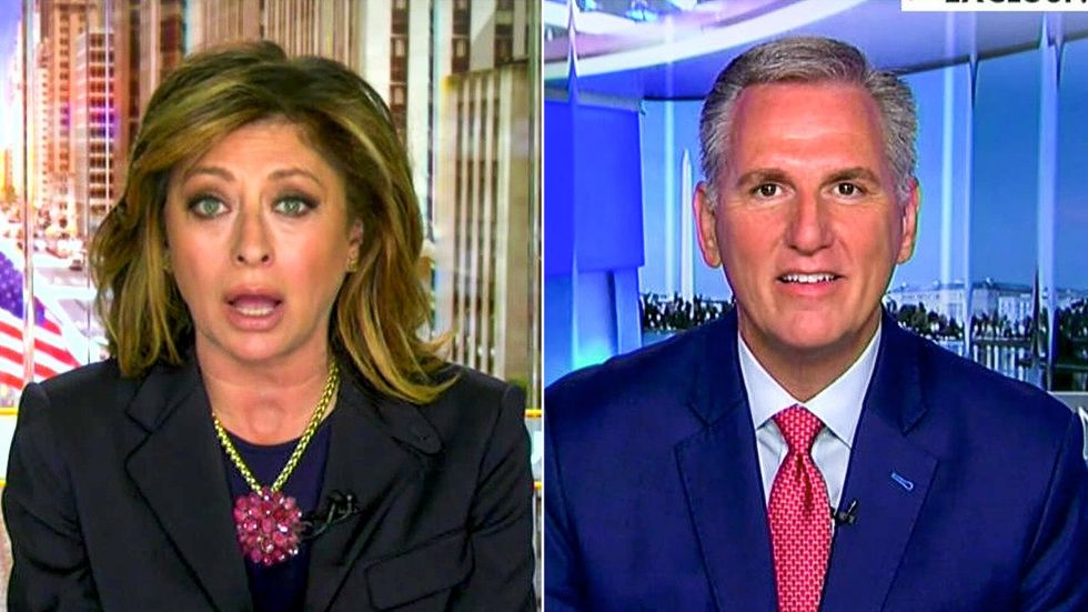 Kevin McCarthy busts Fox News host: 'Maria, you're saying things that are not true'
