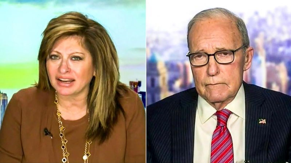 'Is he alert or not alert?' Maria Bartiromo and Larry Kudlow smear Joe Biden's mental fitness