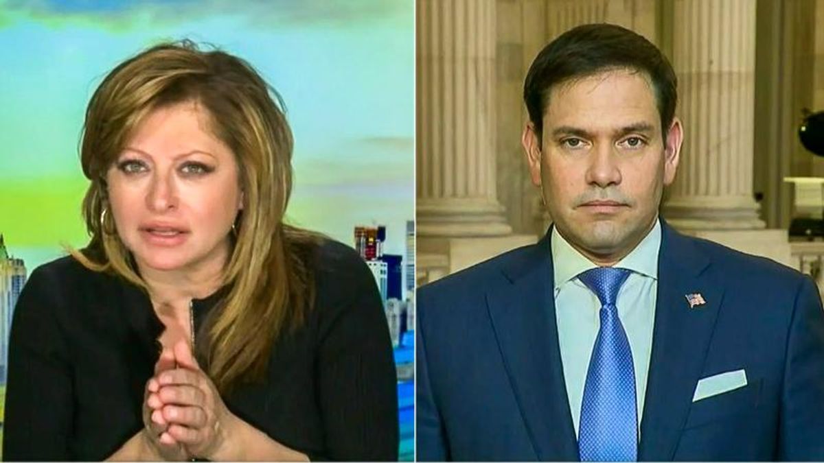 Maria Bartiromo grills Marco Rubio on flying saucers: 'What can you tell us about UFOs?'