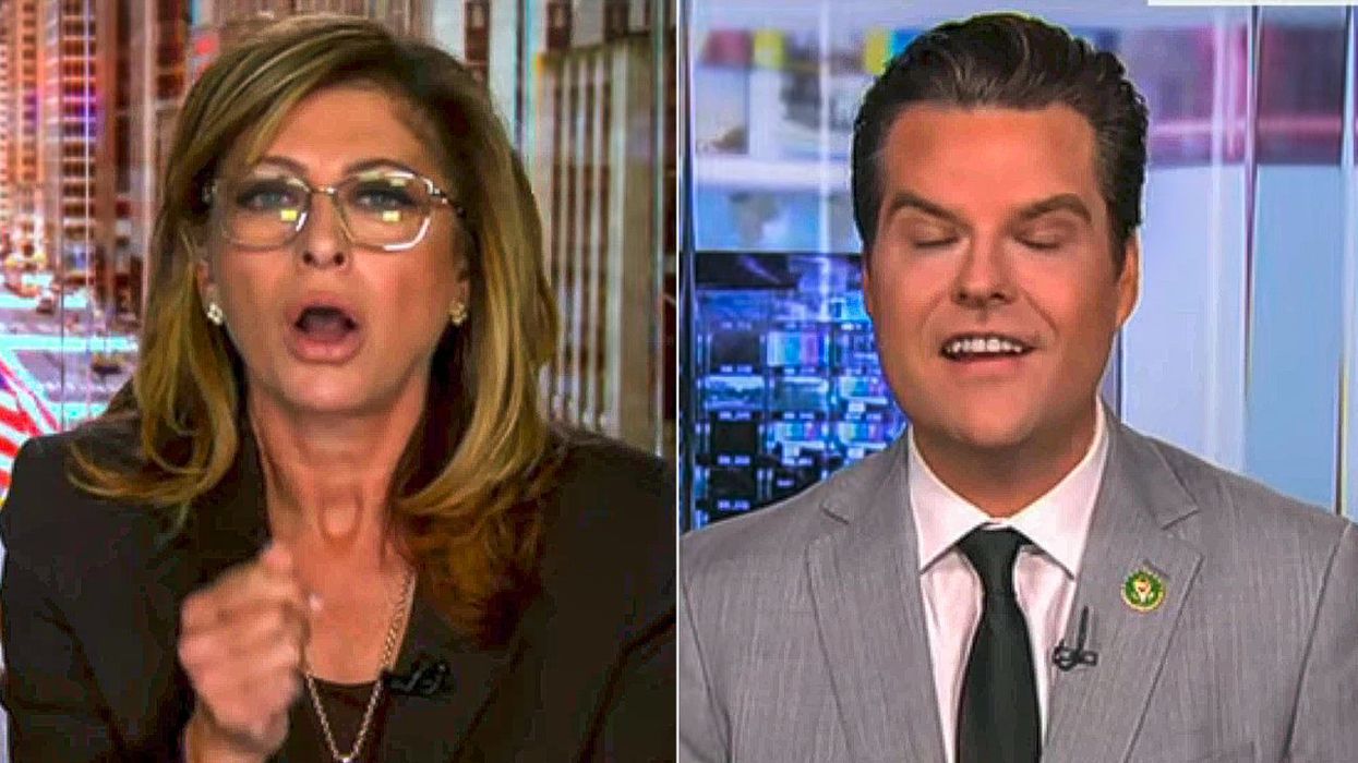'Dysfunction and stupidity': Matt Gaetz and Maria Bartiromo argue in battle over government funding