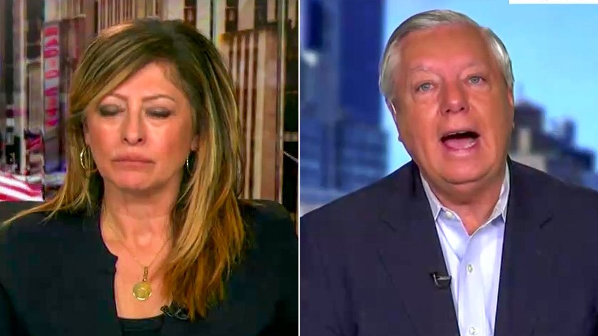 Lindsey Graham shouts down GOP for 'playing Russian roulette' to get tax cuts