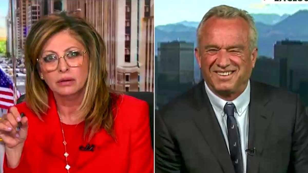 RFK Jr. laughs in Maria Bartiromo's face when she asks if Biden should take a drug test