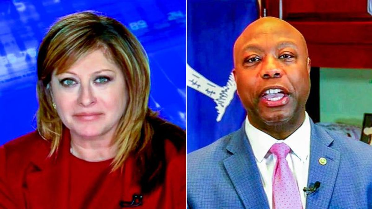 Tim Scott grovels for 2024 VP nomination: 'Everybody wants to be on President Trump's bandwagon'
