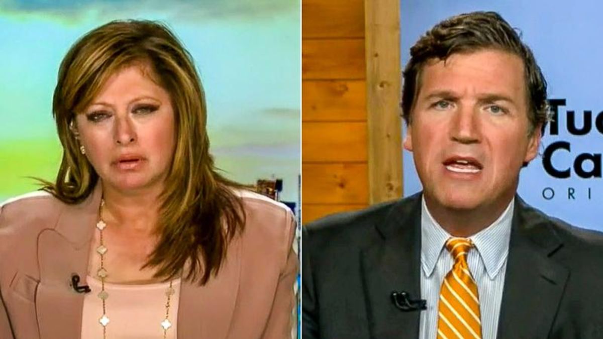 'You sound like a crazy person': Maria Bartiromo hosts Tucker Carlson's first interview on NSA spying claims